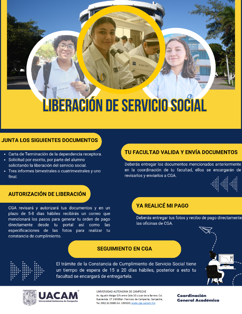 LIBERACIÓN DE SERVICIO SOCIAL